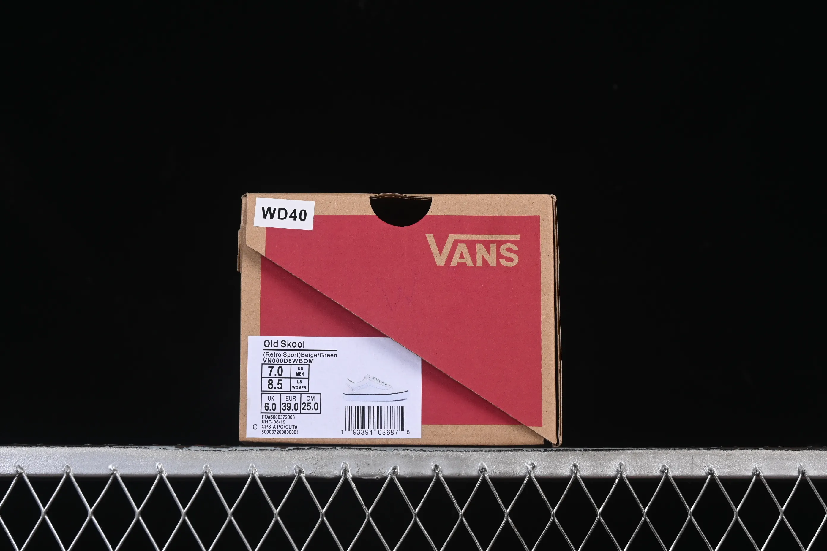 All categories Vans Vans series Vans Low Vans low-top Vans Old Skool Vans low-top casual skateboard shoes VN000D6WBOM